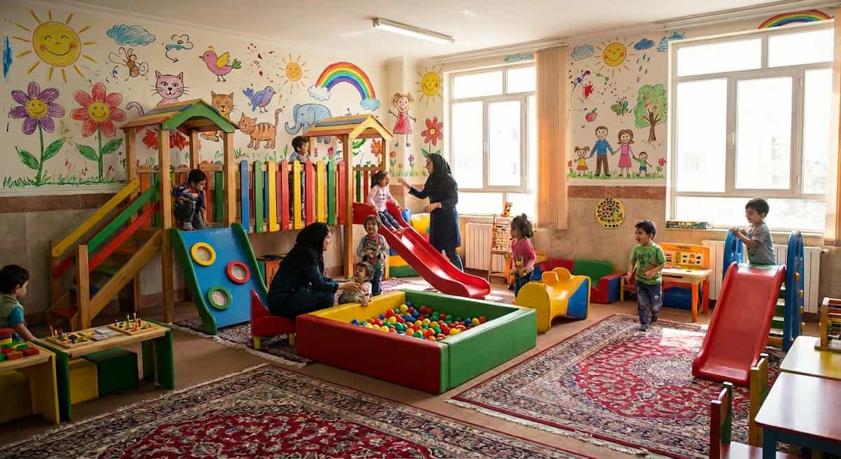 تجهیزات خانه بازی و کفپوش و دیوارپوش های استاندارد