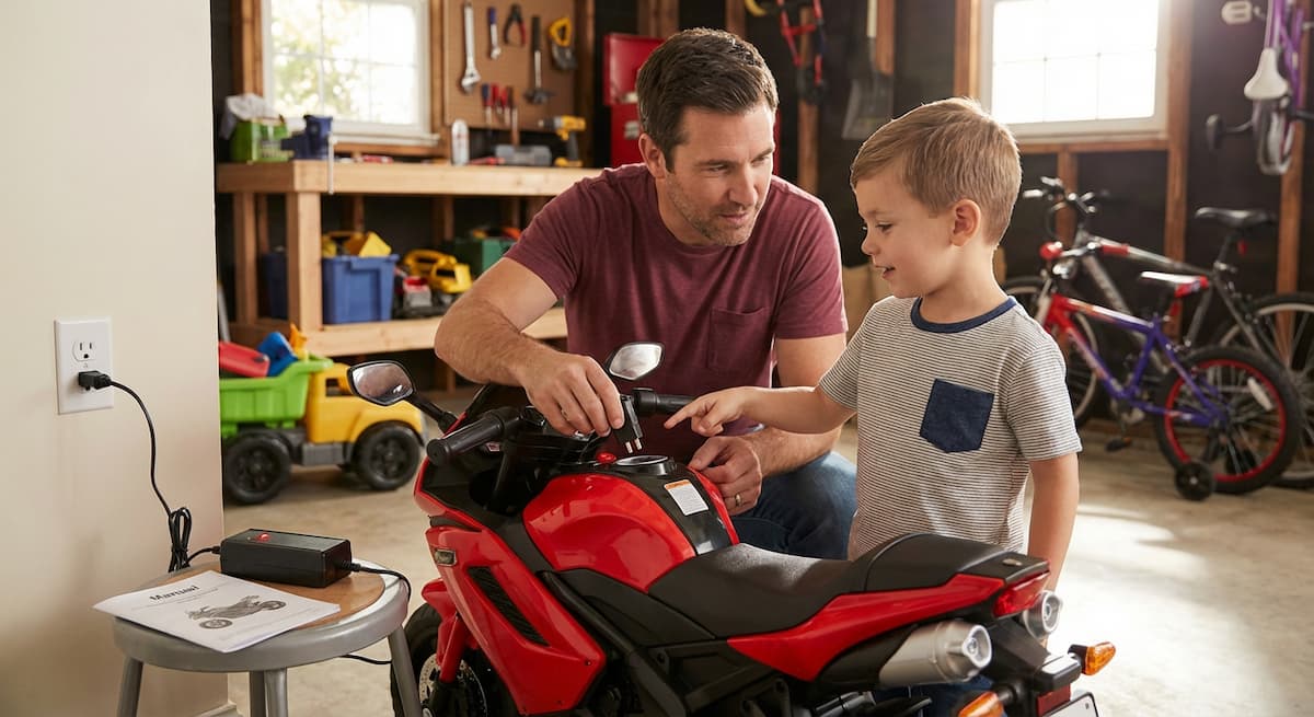 مراحل شارژ کزدن باتری موتور شارژی