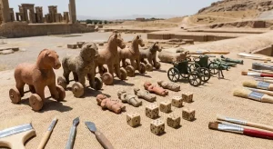 انواع اسباب بازی کشف شده در ایران باستان